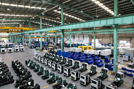 Groupe électrogène fabriqué en atelier